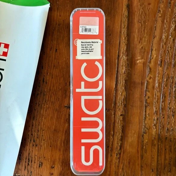 NWT Swatch Watch Chrono Huyana, Pink Unisex 2009 SUIP400 - Picture 9 of 12